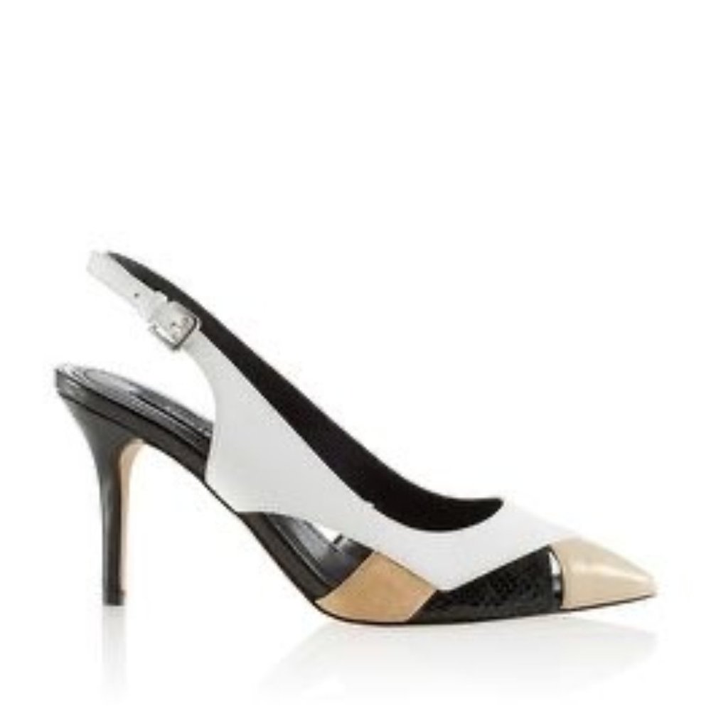 Pointed Toe Slingback Heels 7.5- New